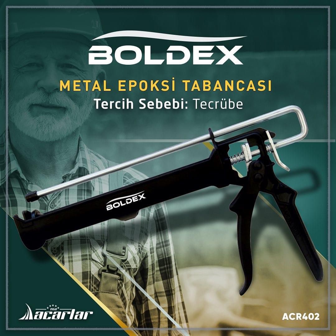 BOLDEX METAL EPOKSİ TABANCASI 345 ML